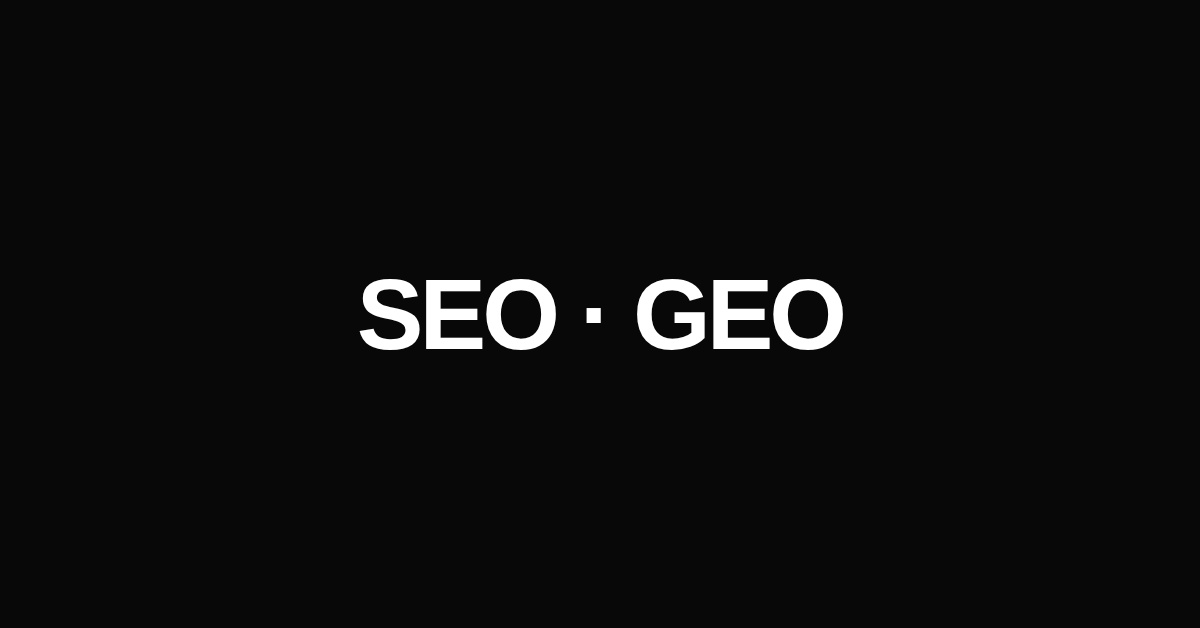 seo geo optimization check